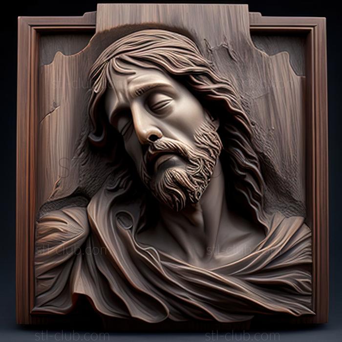 3D model st jesus (STL)